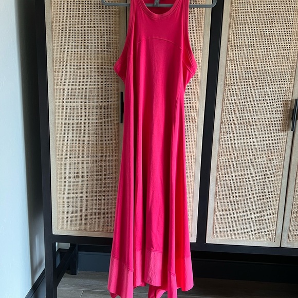 Beyond Yoga maxi dress. Raspberry/pink color. Size XL. - Picture 4 of 11